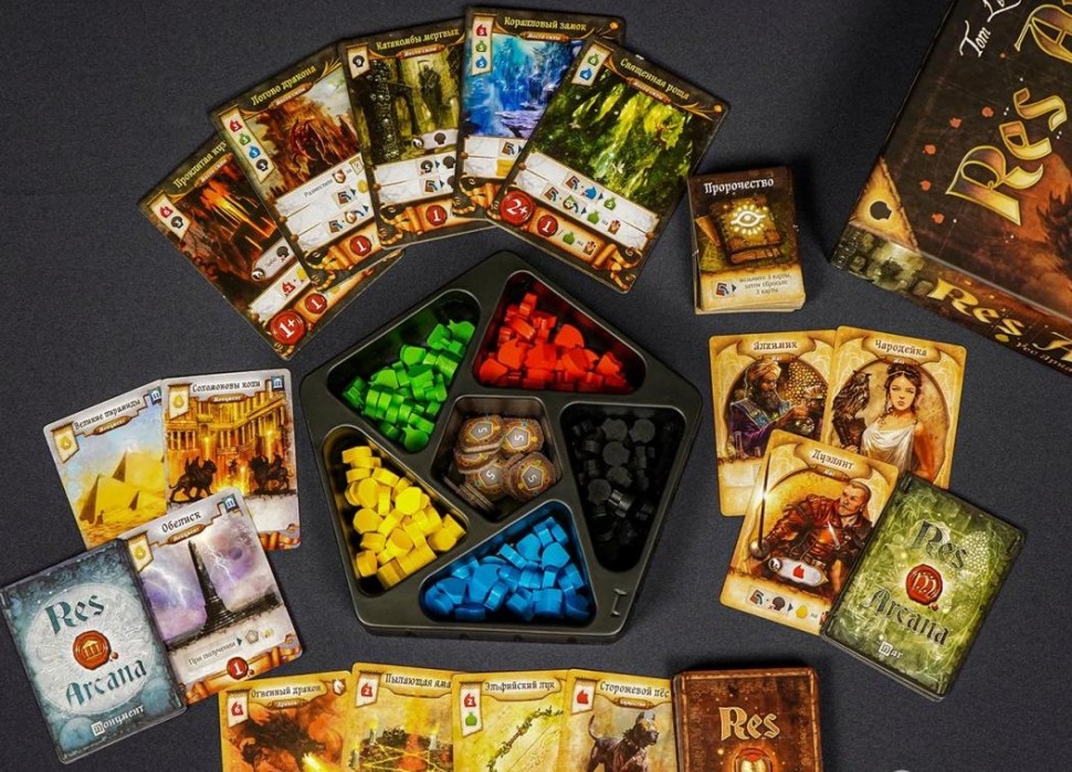 Настольная игра "Рес Аркана (Res Arcana)" 14+