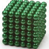 Неокуб 5 мм, зелёный, 216 элементов