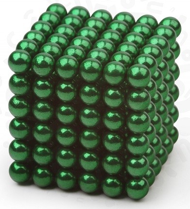 Неокуб 5 мм, зелёный, 216 элементов