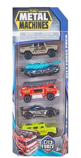Zuru Metal Комплект машинок (5 шт.)
