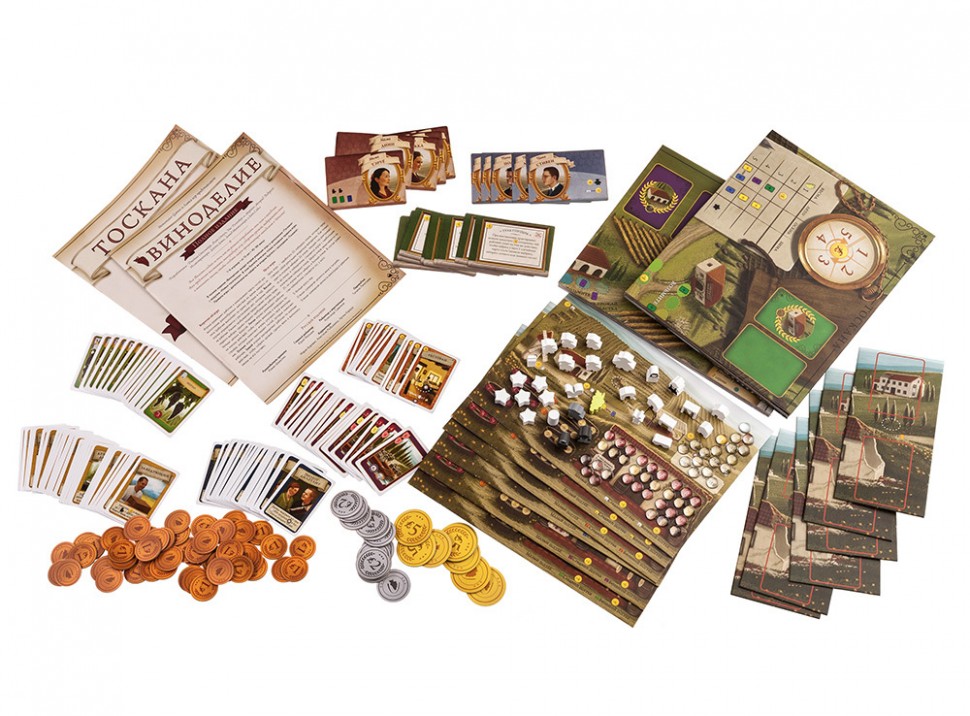 Настольная игра Виноделие, полное издание