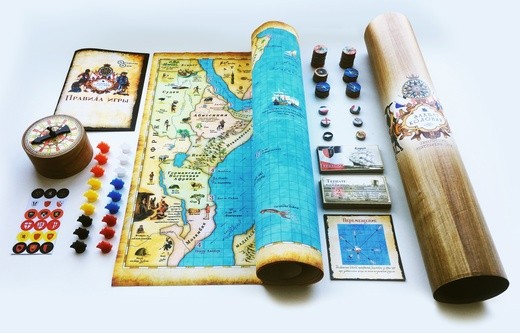 Игра "Захват колоний"  (на холсте. в тубусе) арт.7956