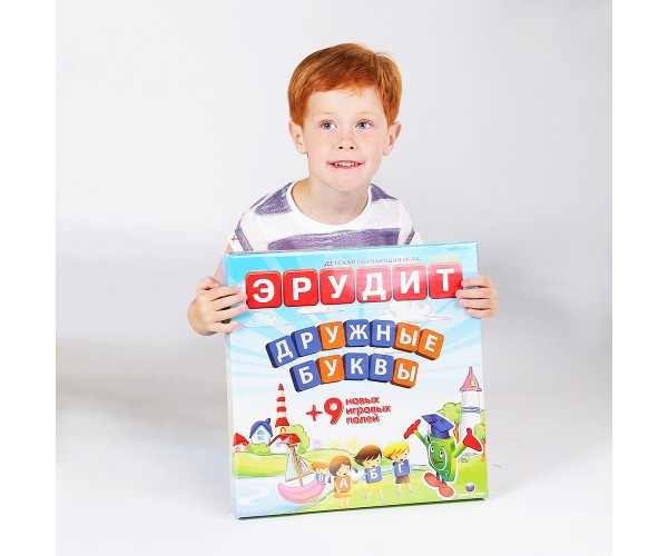 Настольная игра "Эрудит. Дружные буквы" 3+