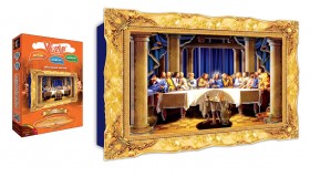 Vizzle. 0142 Объемный постер &quot;Тайная Вечеря&quot; /80