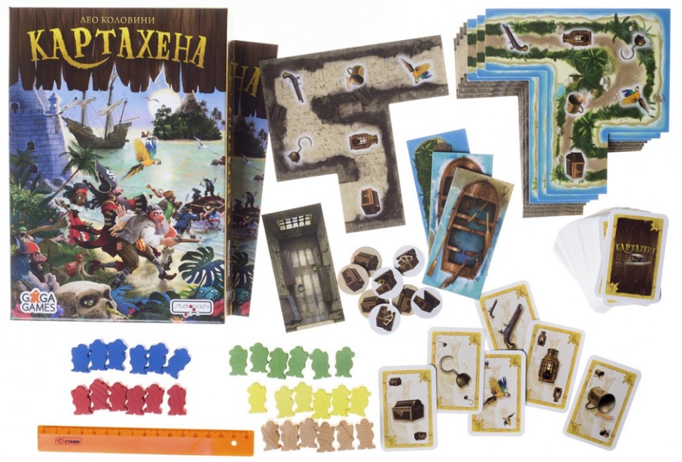 Настольная игра "Картахена" 8+