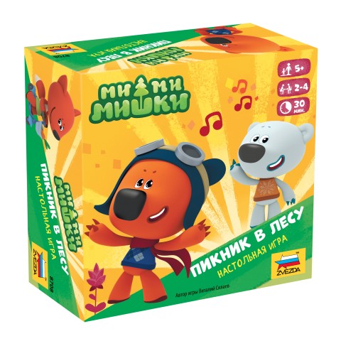 Настольная игра "Ми-ми-мишки. Пикник в лесу" 5+