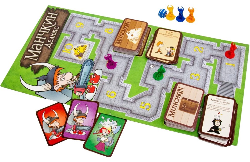 Настольная игра "Манчкин Делюкс" 12+