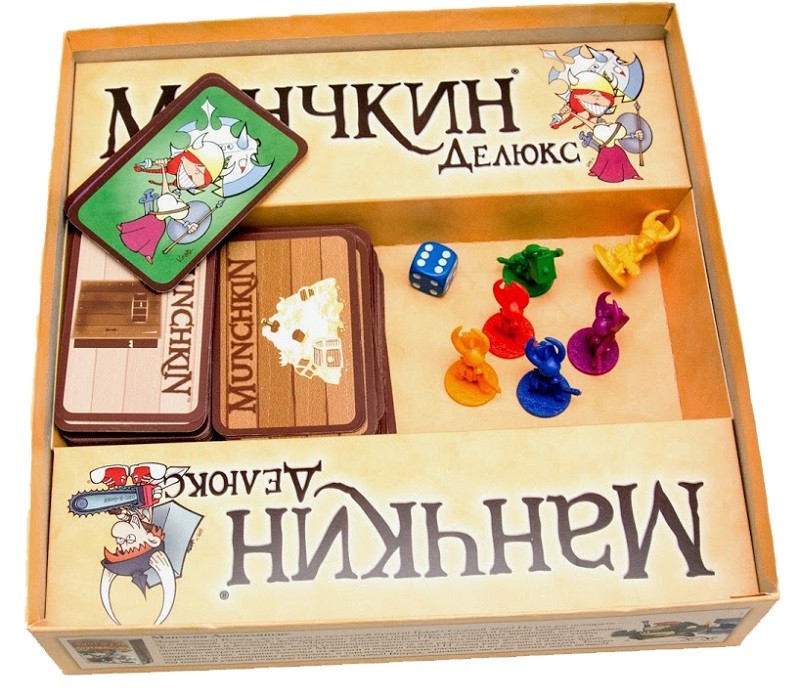 Настольная игра "Манчкин Делюкс" 12+