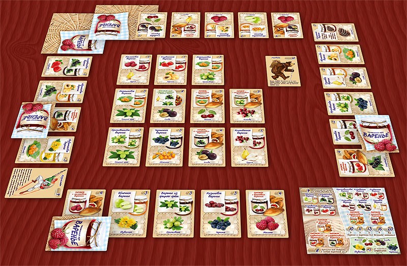 Настольная игра "Варенье" 7+