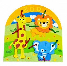 MAPACHA. 76518 Шнуровка &quot;Животные&quot; /24