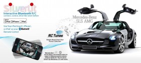 Машина с управлением от iPhone/iPad/iPod Mercedes-Benz 1:16 с колонкой