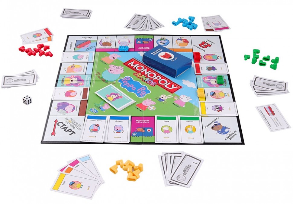 Настольная игра "Монополия: Свинка Пеппа" 4+