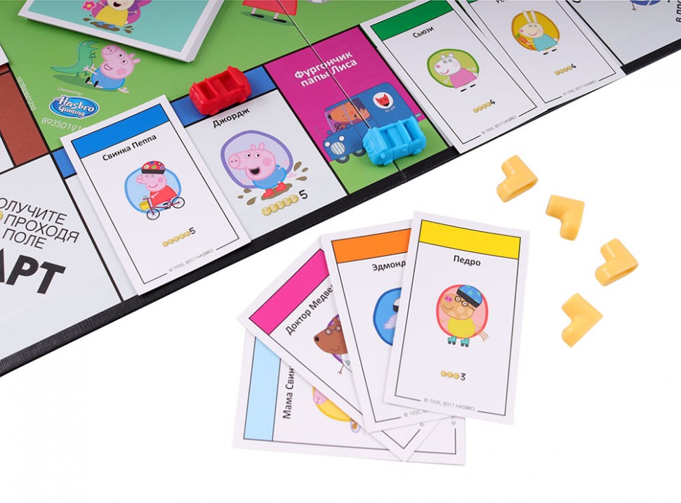 Настольная игра "Монополия: Свинка Пеппа" 4+