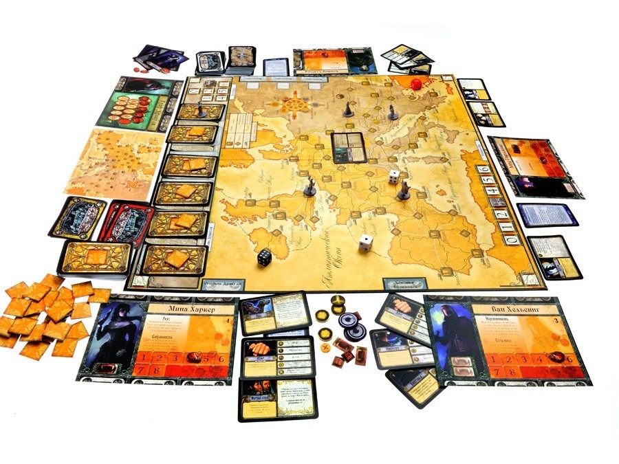 Настольная игра "Ярость Дракулы. Третья редакция"