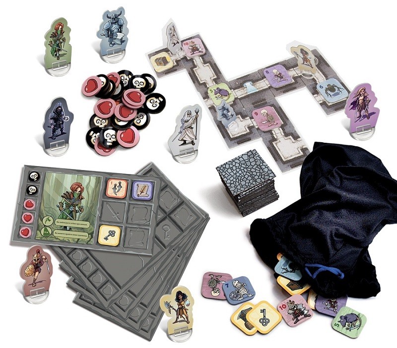 Настольная игра "Приключения в замке Карак" 7+