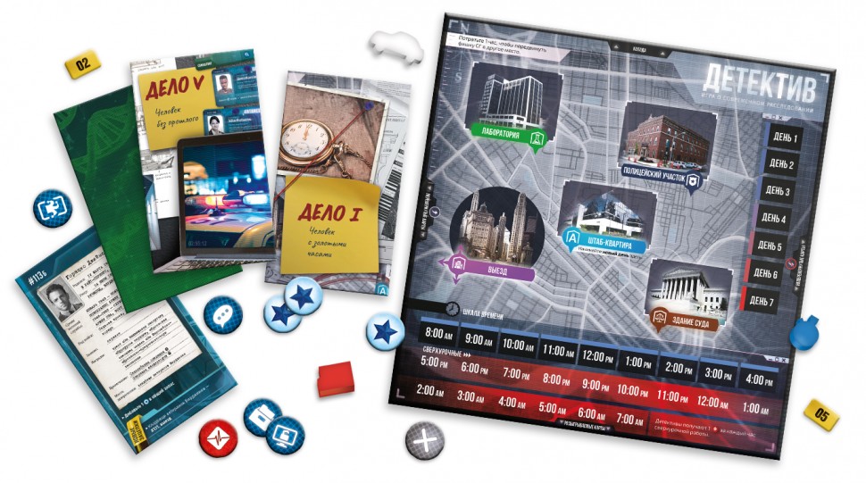 Настольная игра "Детектив" 13+