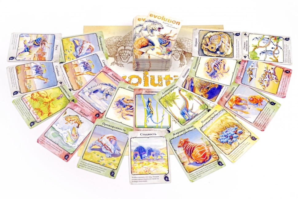 Настольная игра "Эволюция. Естественный отбор"