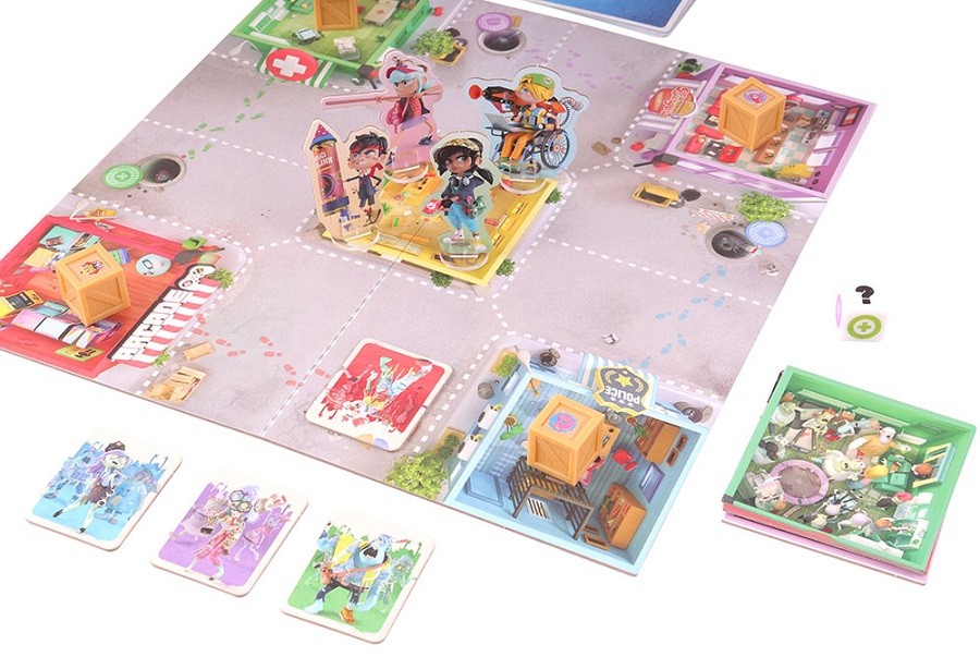 Настольная игра "Зомби в городе" 8+