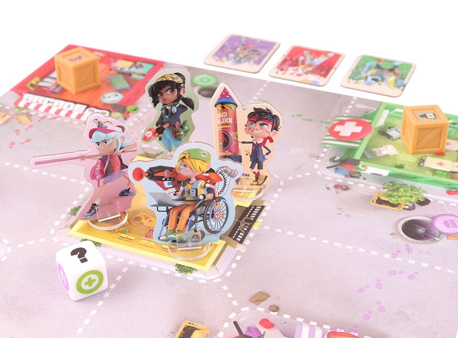 Настольная игра "Зомби в городе" 8+