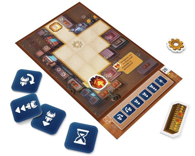 Настольная игра "М.А.Р.И. и безумная фабрика" (МАРИ) 10+