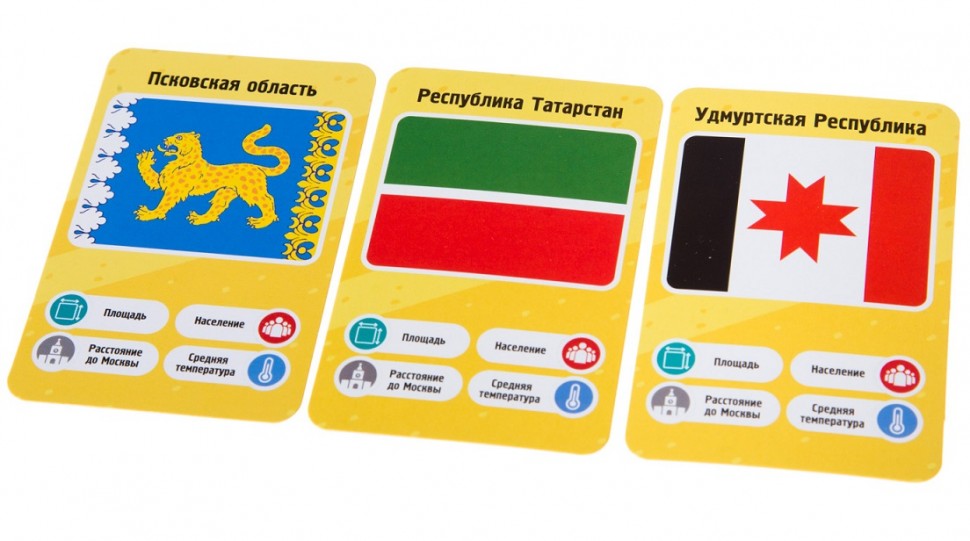 Настольная игра "Это факт! Регионы России" 7+