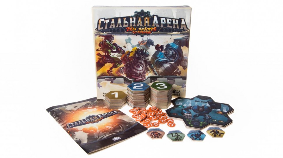 Настольная игра "Стальная Арена" 12+