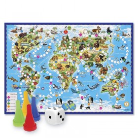 ГеоДом. Игра-ходилка &quot;Животный мир земли&quot; с фишками