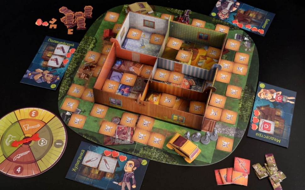 Настольная игра "Зомби в доме. Заражение" 12+