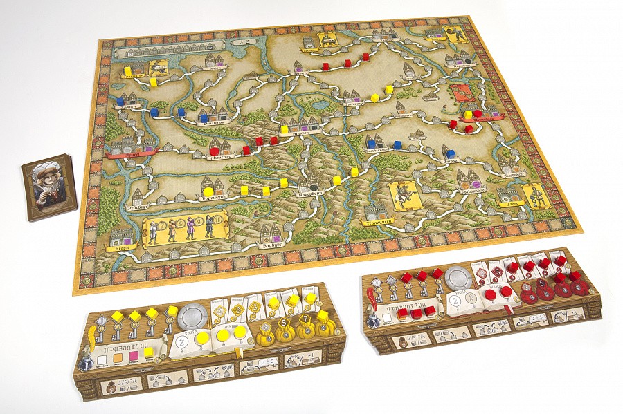 Настольная игра "Ганзейский союз: полное издание" 12+