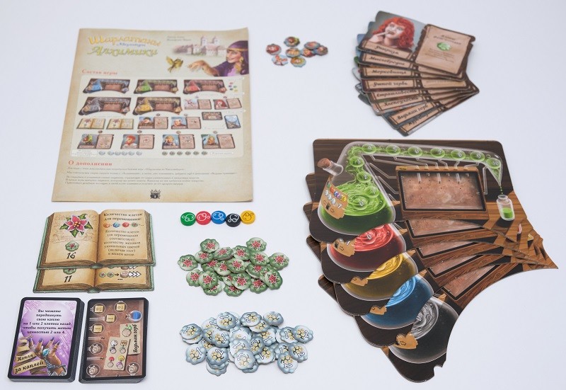 Настольная игра "Шарлатаны из Кведлинбурга. Алхимики" (доп.)