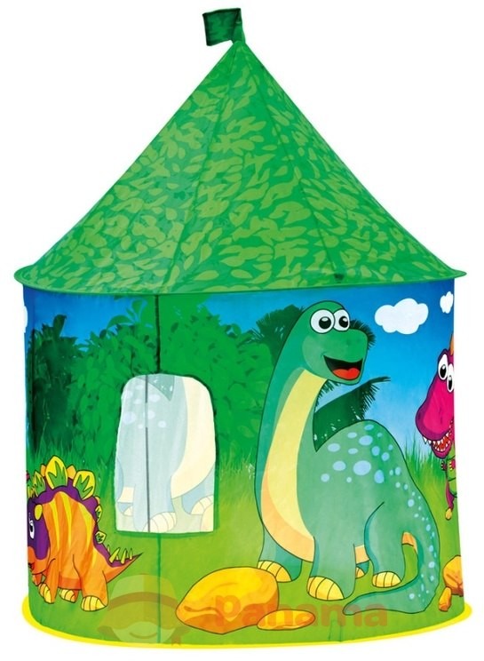 Детская палатка "Игровой домик" - палатка "Замок динозаврика", дверь открывается арт.8317