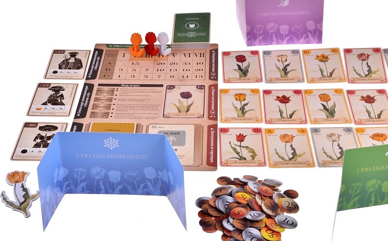 Настольная игра "Тюльпаномания"