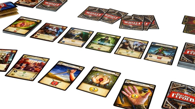 Настольная игра "Битвы героев" 12+