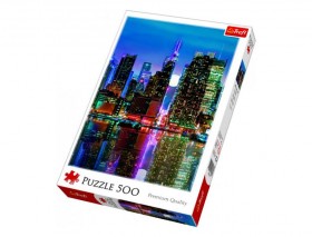 Trefl. Пазл 500 &quot;Полная Луна над Манхэтенном&quot;
