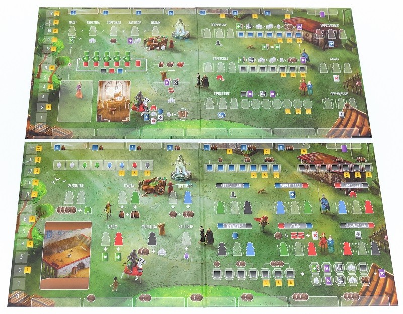 Настольная игра "Паладины западного королевства" 12+