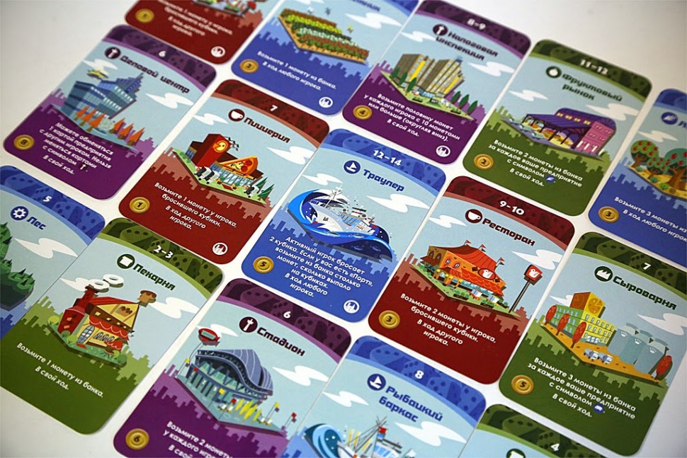 Настольная игра "Мачи Коро" 8+