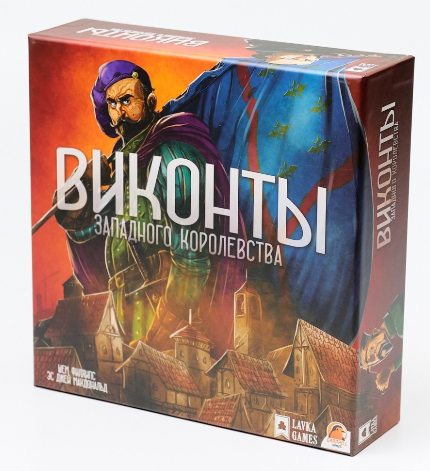 Настольная игра "Виконты западного королевства" 12+