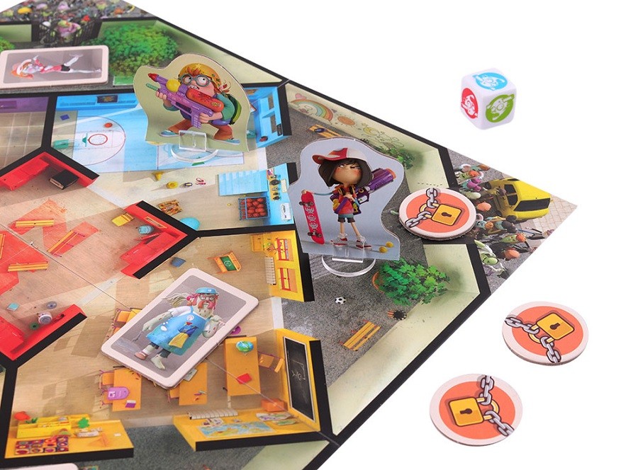 Настольная игра "Зомби в школе" 6+