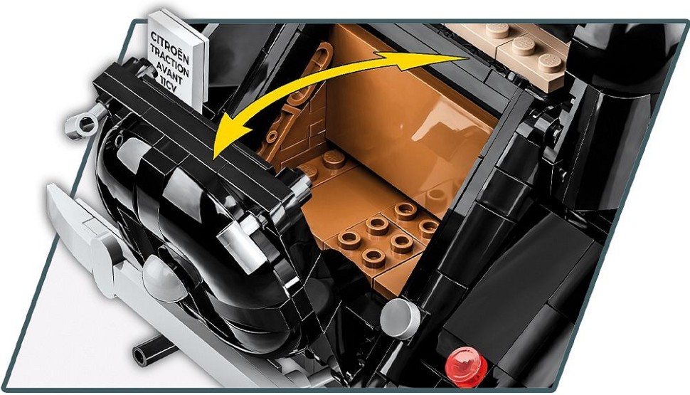 Конструктор коллекционный "Автомобиль Citroen Traction Avant 11CV 1938 E" 2120 дет.