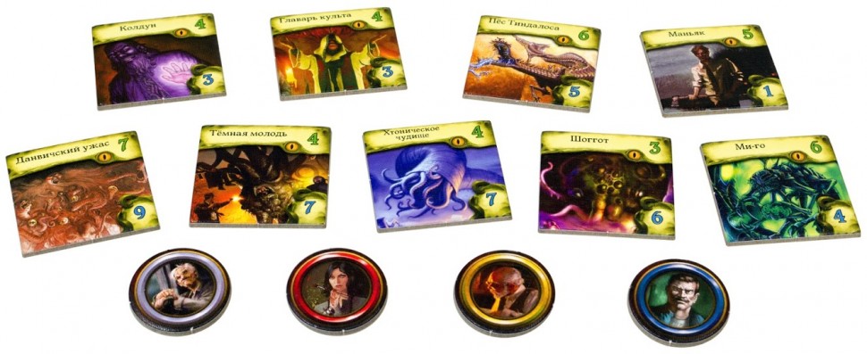 Настольная игра "Особняки безумия. Вторая редакция" 13+