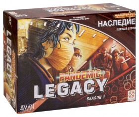 Настольная игра &quot;Пандемия. Наследие&quot; (красная коробка)