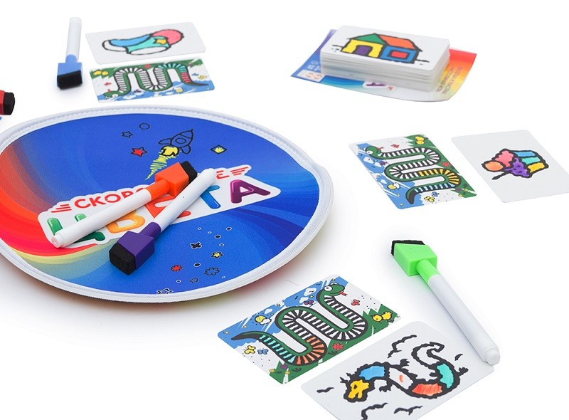 Настольная игра "Скоростные цвета" 5+