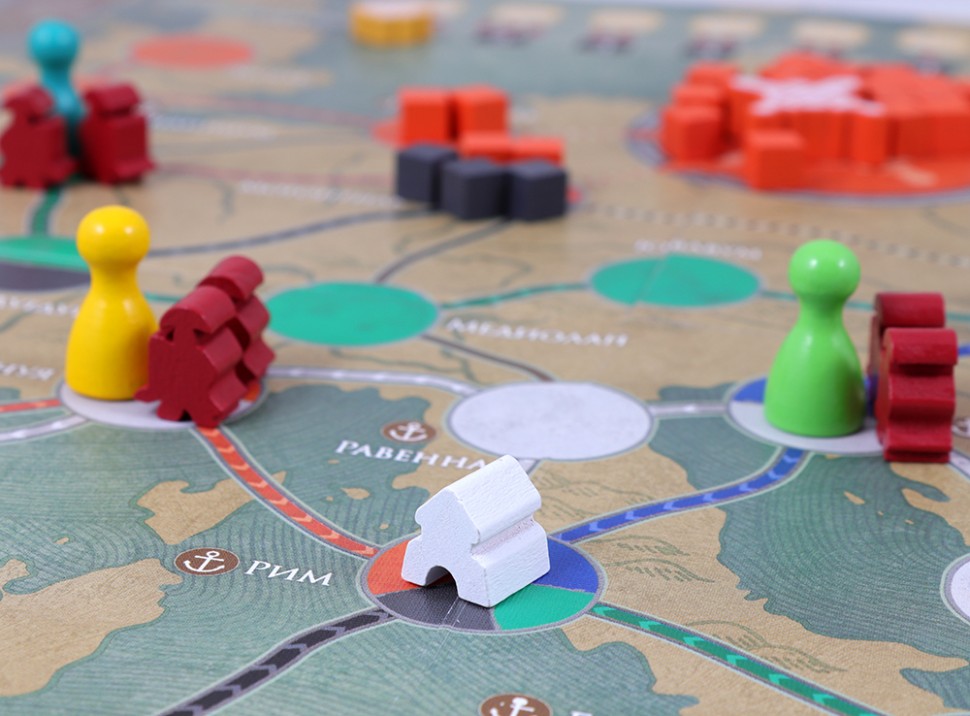 Настольная игра "Пандемия. Падение Рима" 8+