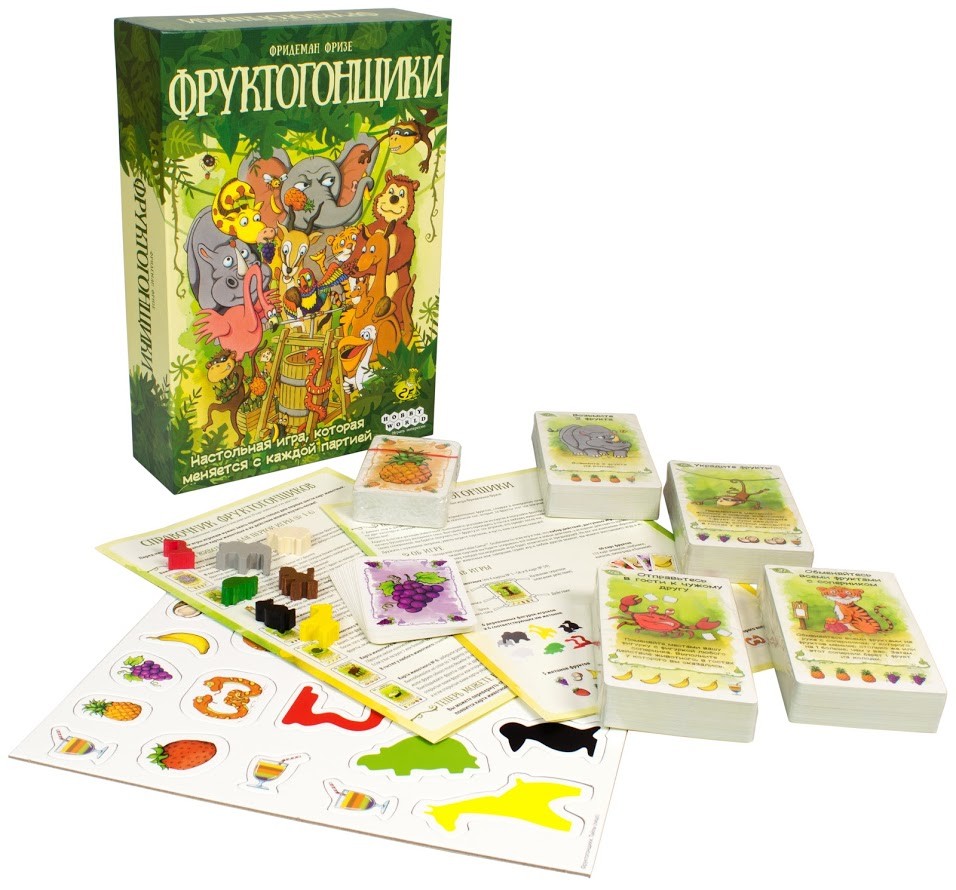 Настольная игра "Фруктогонщики" 8+