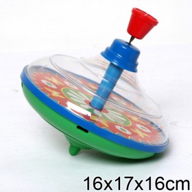 Стеллар. Юла &quot;Большая&quot; прозрачная 16 см