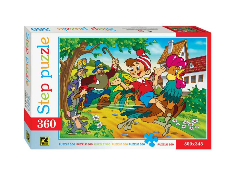 Степ. Пазл 360 арт.73031 "Буратино" /12