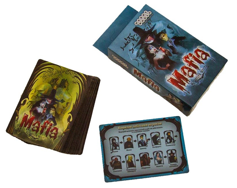 Настольная игра "Мафия. Кровная месть"