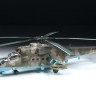Модель сборная "Российский ударный вертолет "Ми-35М"