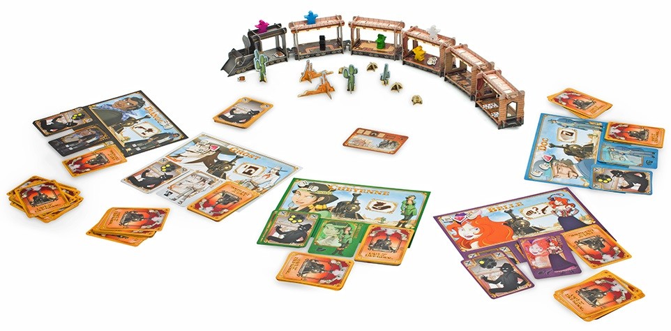 Настольная игра "Кольт Экспресс" 10+