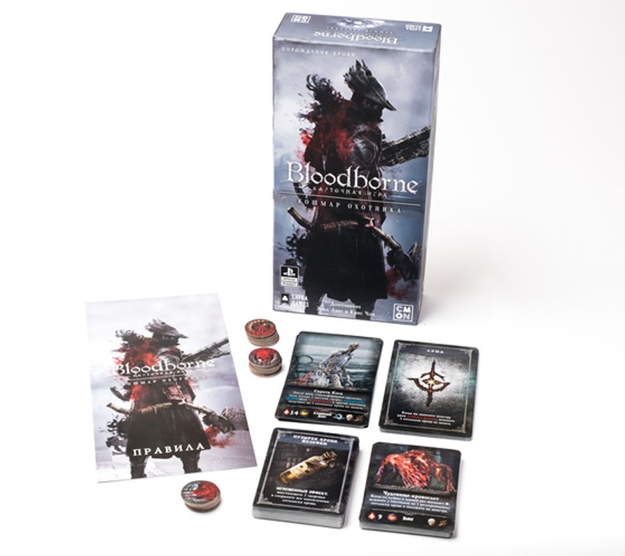 Настольная игра "Bloodborne. Кошмар охотника" (доп.)